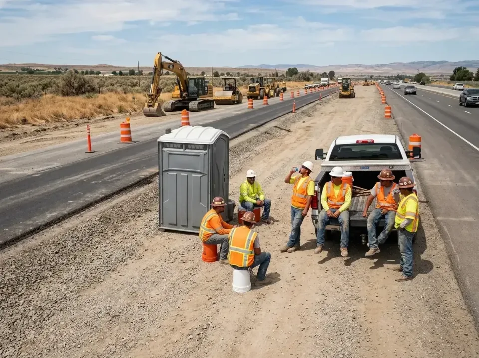 highway-road-construction-crew-007 — frequently asked questions, Porta Potty and Restroom Rentals in Mount Vernon, IN